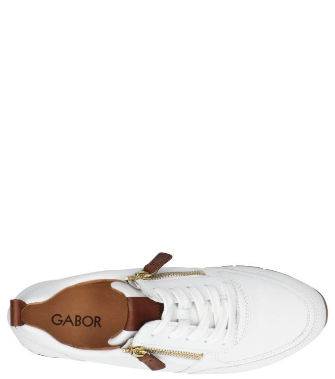 Gabor sneaker <span>83.411.24</span> 83.411.24 wit - www.bremmerschoenen.nl - Bremmer Schoenen