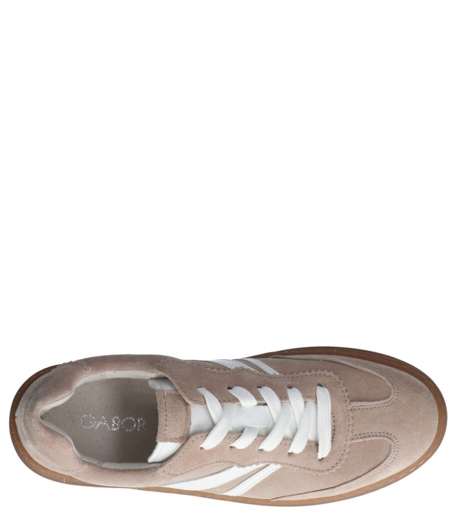 Gabor sneaker <span>86.475.33</span> 86.475.33 beige - www.bremmerschoenen.nl - Bremmer Schoenen