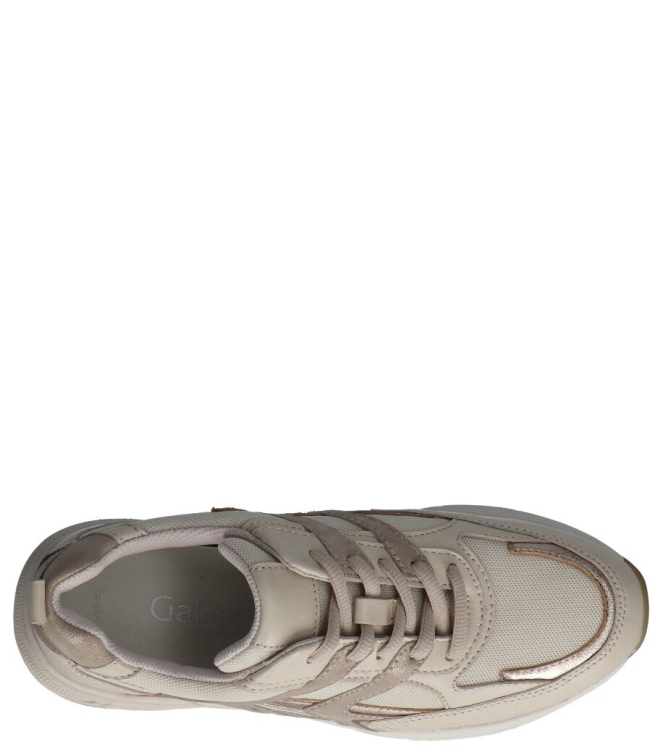 Gabor sneaker <span>86.586.43</span> 86.586.43 beige - www.bremmerschoenen.nl - Bremmer Schoenen