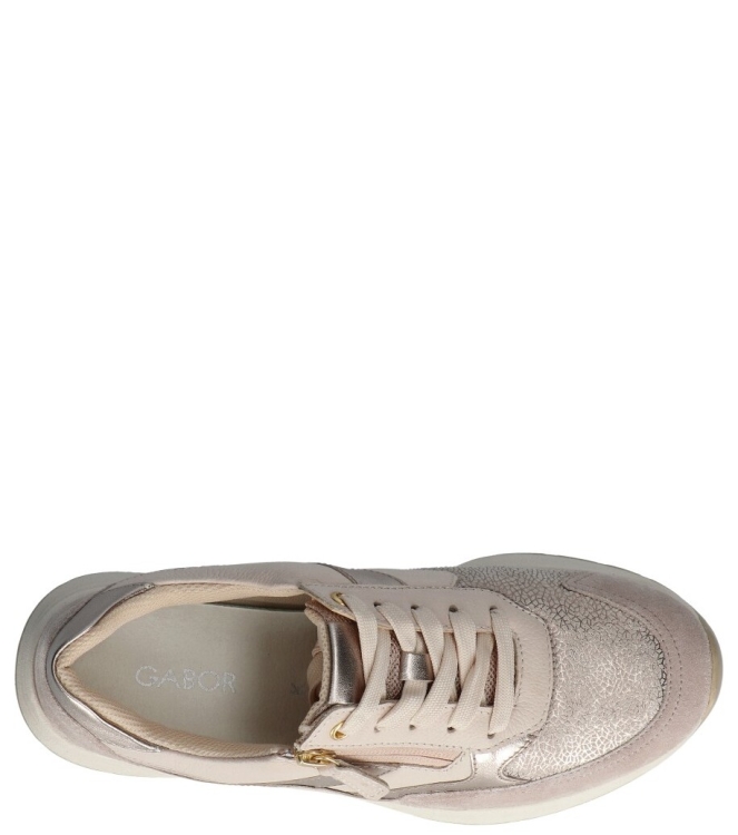 Gabor sneaker <span>86.597.34</span> 86.597.34 beige - www.bremmerschoenen.nl - Bremmer Schoenen