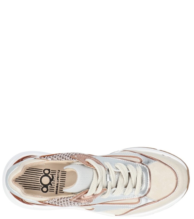 Aqa Aqa sneaker <span>A8885 A13A48</span> A13.A48 velvet unbleached vesuvio f Aqa sneaker <span>A8885 A13A48</span> A8885 A13A48 beige - www.bremmerschoenen.nl - Bremmer Schoenen