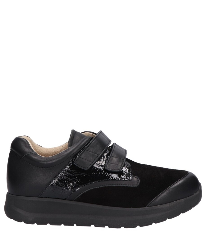 Nimco klittenbandschoen <span>70111.2 001 7000 Ingrid Velcro KX</span> 70111.2 001 7000 Ingrid Velcro KX zwart - www.bremmerschoenen.nl - Bremmer Schoenen