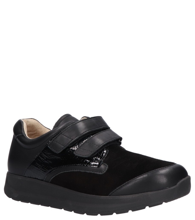 Nimco klittenbandschoen <span>70111.2 001 7000 Ingrid Velcro KX</span> 70111.2 001 7000 Ingrid Velcro KX zwart - www.bremmerschoenen.nl - Bremmer Schoenen