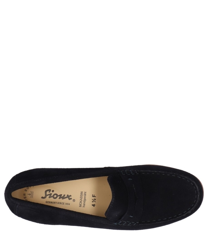 Sioux instapper <span>41906 Rosikena 700 F</span> 41906 Rosikena 700 F blauw - www.bremmerschoenen.nl - Bremmer Schoenen