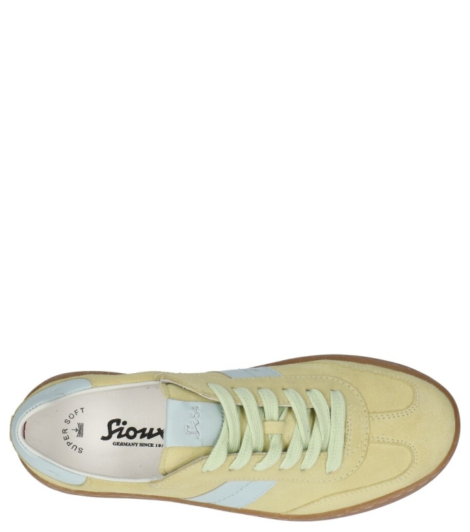 Sioux sneaker <span>42011 Tedroso Da 717 G</span> 42011 Tedroso Da 717 G geel - www.bremmerschoenen.nl - Bremmer Schoenen