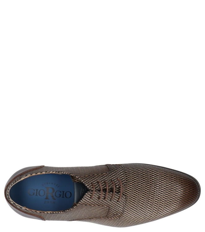 Giorgio geklede schoen <span>40325 05 Crema</span> 40325 05 Crema bruin - www.bremmerschoenen.nl - Bremmer Schoenen