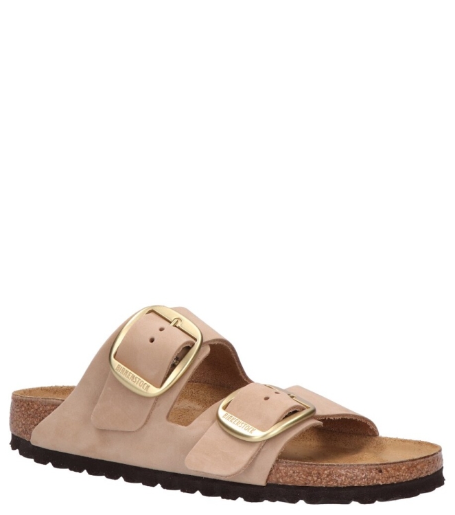 Birkenstock slipper <span>1024064 Arizona Big Buckle</span> 1024064 Arizona Big Buckle beige - www.bremmerschoenen.nl - Bremmer Schoenen