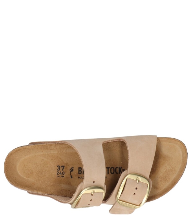 Birkenstock slipper <span>1024064 Arizona Big Buckle</span> 1024064 Arizona Big Buckle beige - www.bremmerschoenen.nl - Bremmer Schoenen