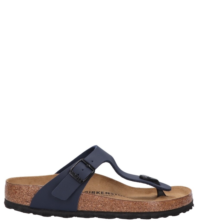 Birkenstock slipper <span>143621 Gizeh</span> 143621 Gizeh blauw - www.bremmerschoenen.nl - Bremmer Schoenen