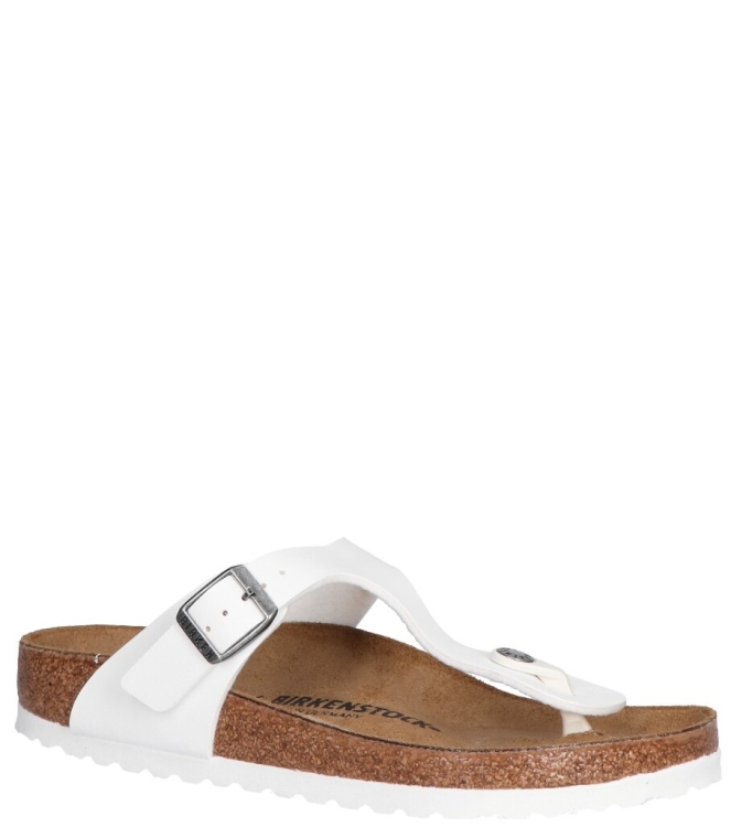 Birkenstock Birkenstock slipper <span>745531 Gizeh</span> white Birkenstock slipper <span>745531 Gizeh</span> 745531 Gizeh wit - www.bremmerschoenen.nl - Bremmer Schoenen