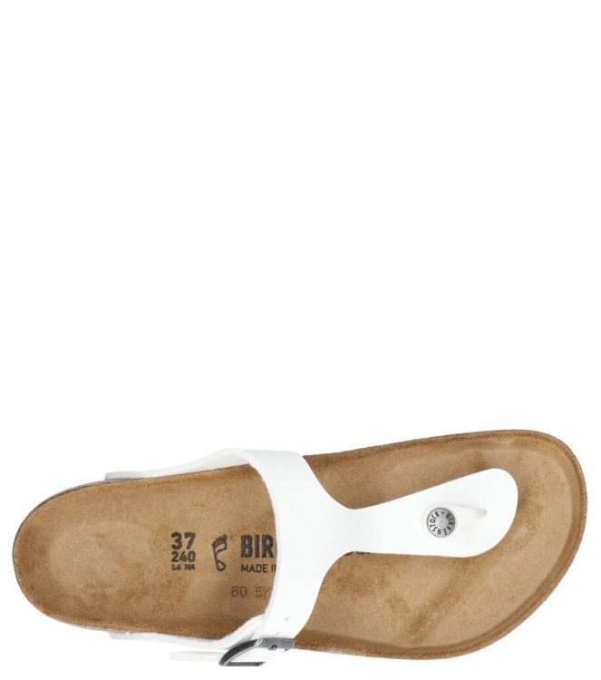 Birkenstock Birkenstock slipper <span>745531 Gizeh</span> white Birkenstock slipper <span>745531 Gizeh</span> 745531 Gizeh wit - www.bremmerschoenen.nl - Bremmer Schoenen