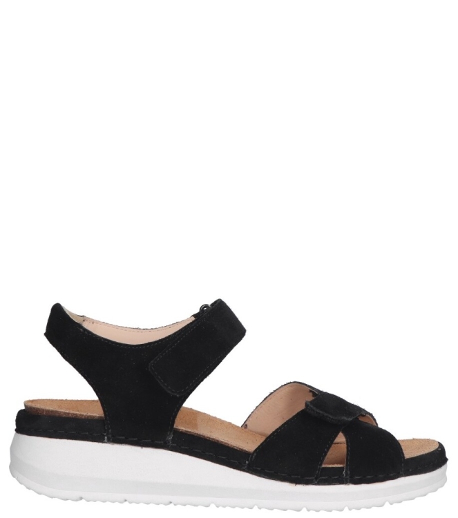 Durea sandaal <span>7432 032 1293</span> 7432 032 1293 zwart - www.bremmerschoenen.nl - Bremmer Schoenen