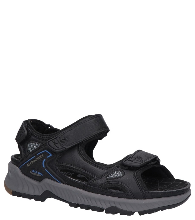 Allrounder sandaal <span>Honduras 84</span> Honduras 84 zwart - www.bremmerschoenen.nl - Bremmer Schoenen