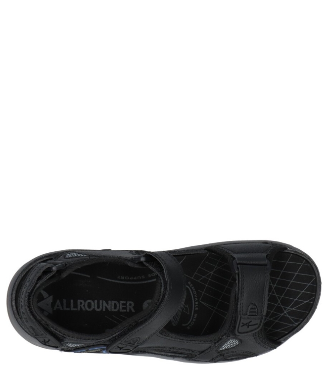 Allrounder sandaal <span>Honduras 84</span> Honduras 84 zwart - www.bremmerschoenen.nl - Bremmer Schoenen