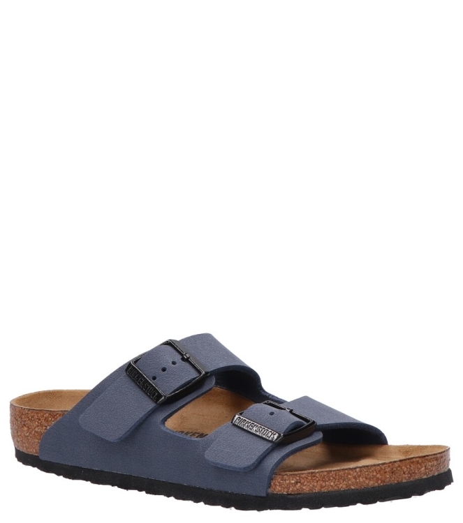 Birkenstock slipper <span>552903 Arizona Kids</span> 552903 Arizona Kids blauw - www.bremmerschoenen.nl - Bremmer Schoenen
