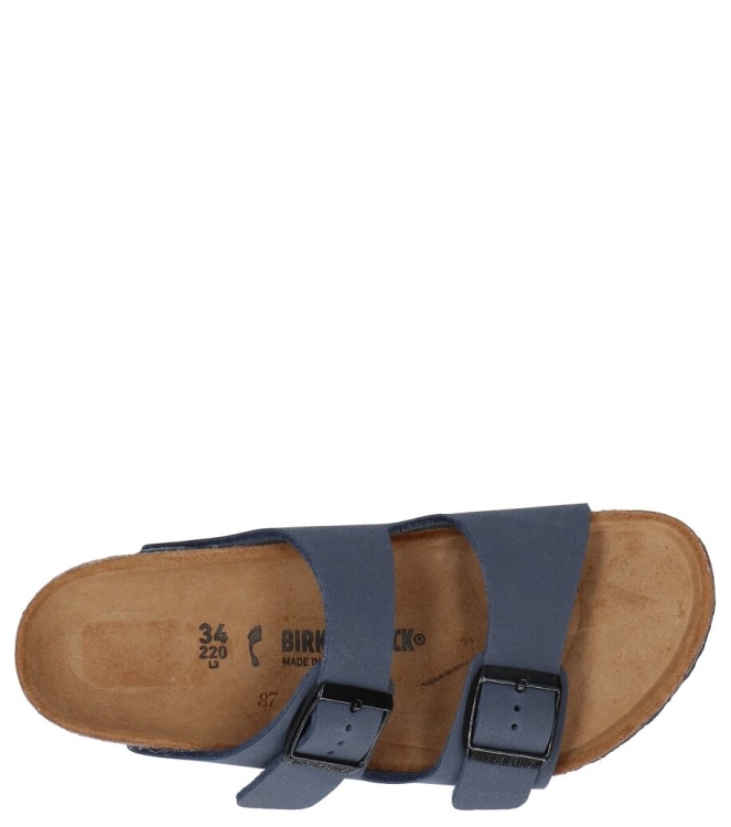 Birkenstock slipper <span>552903 Arizona Kids</span> 552903 Arizona Kids blauw - www.bremmerschoenen.nl - Bremmer Schoenen