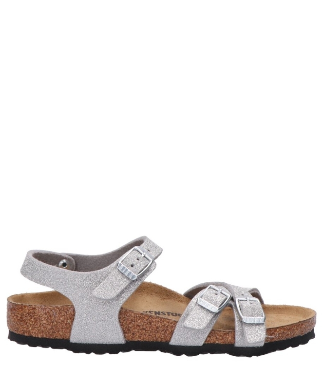 Birkenstock Birkenstock sandaal <span>1030536 Kumba</span> Silver Birkenstock sandaal <span>1030536 Kumba</span> 1030536 Kumba zilver - www.bremmerschoenen.nl - Bremmer Schoenen