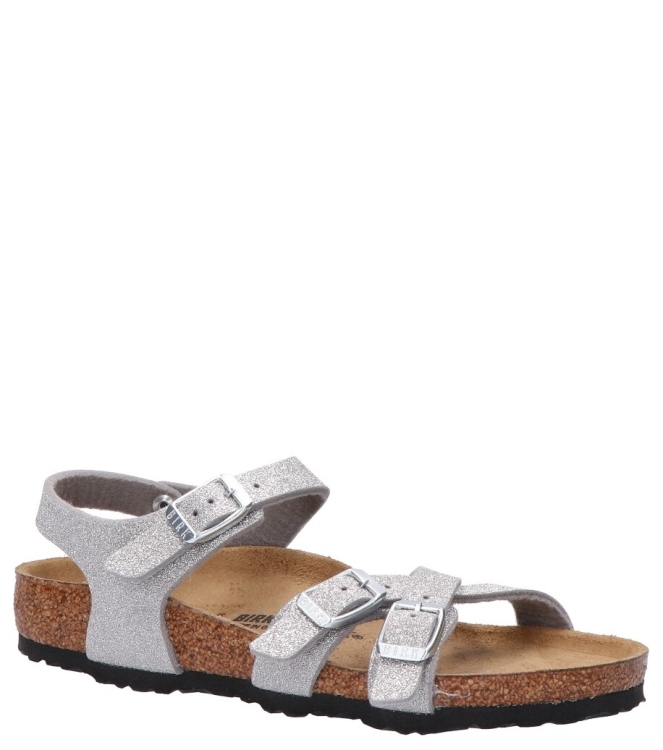 Birkenstock Birkenstock sandaal <span>1030536 Kumba</span> Silver Birkenstock sandaal <span>1030536 Kumba</span> 1030536 Kumba zilver - www.bremmerschoenen.nl - Bremmer Schoenen