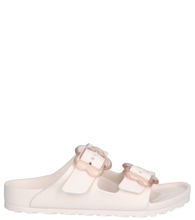 Birkenstock Birkenstock slipper <span>1031291 Arizona Flower EVA</span> Eggshell Birkenstock slipper <span>1031291 Arizona Flower EVA</span> 1031291 Arizona Flower EVA wit - www.bremmerschoenen.nl - Bremmer Schoenen
