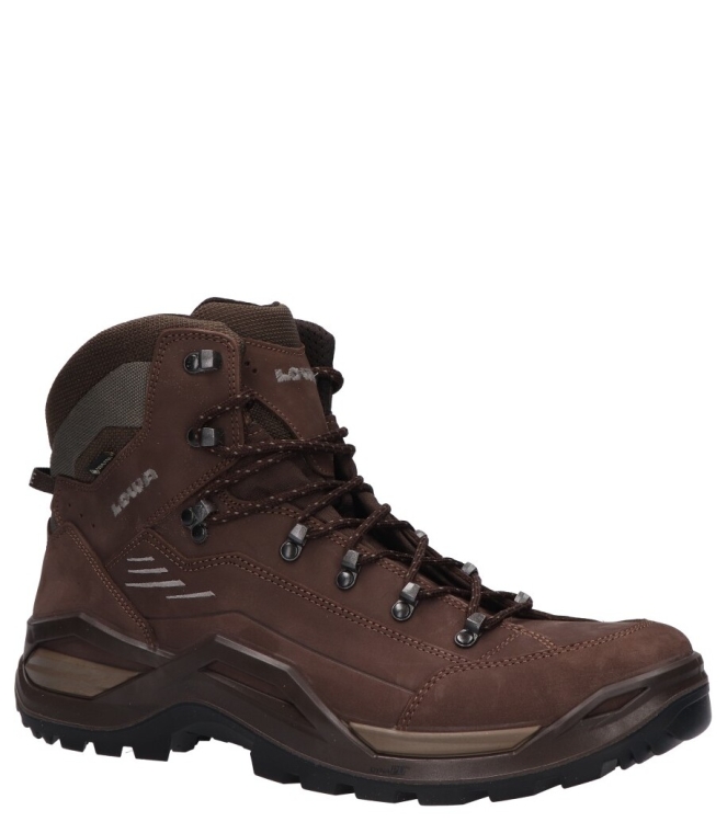 Lowa Lowa wandelschoen <span>LM311916-4324 Renegade Evo GTX Mid</span> Expresso Lowa wandelschoen <span>LM311916-4324 Renegade Evo GTX Mid</span> LM311916-4324 Renegade Evo GTX Mid bruin - www.bremmerschoenen.nl - Bremmer Schoenen