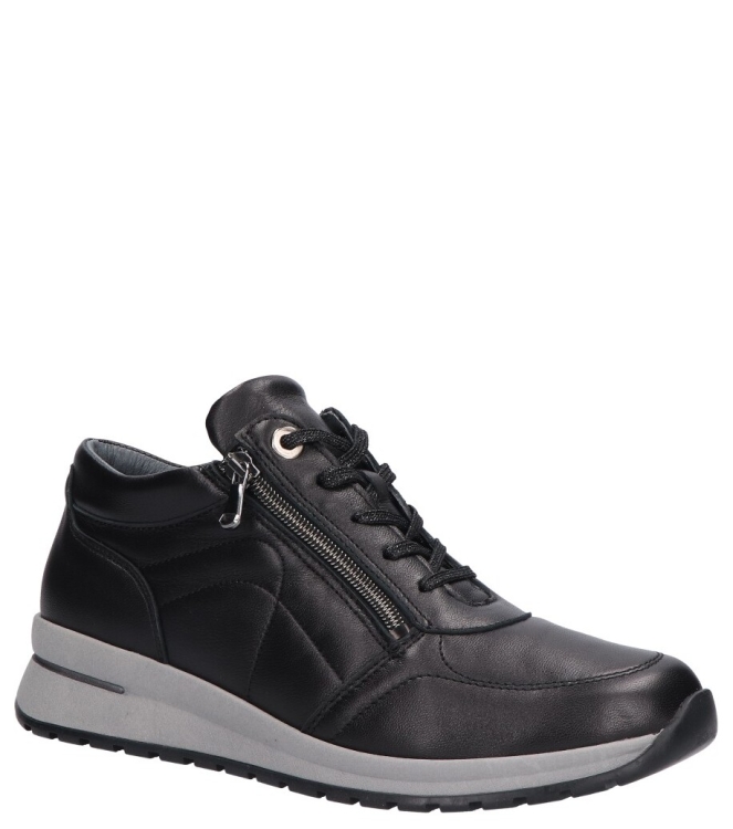 Waldlaufer sneaker <span>928701 144 001 H-Inessa</span> 928701 144 001 H-Inessa zwart - www.bremmerschoenen.nl - Bremmer Schoenen