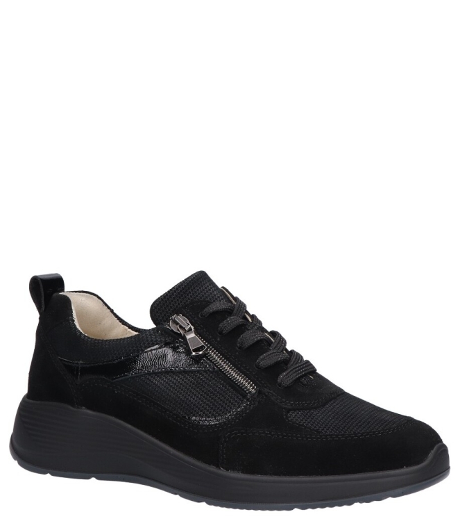 Waldlaufer sneaker <span>698008 403 001 Kalea</span> 698008 403 001 Kalea zwart - www.bremmerschoenen.nl - Bremmer Schoenen