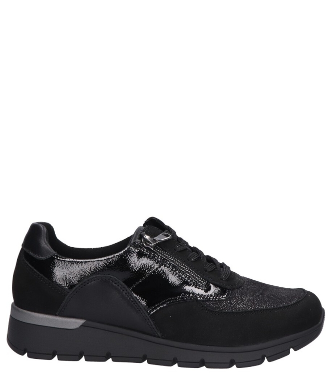 Waldlaufer sneaker <span>626K02 414 001 K-Ramona</span> 626K02 414 001 K-Ramona zwart - www.bremmerschoenen.nl - Bremmer Schoenen