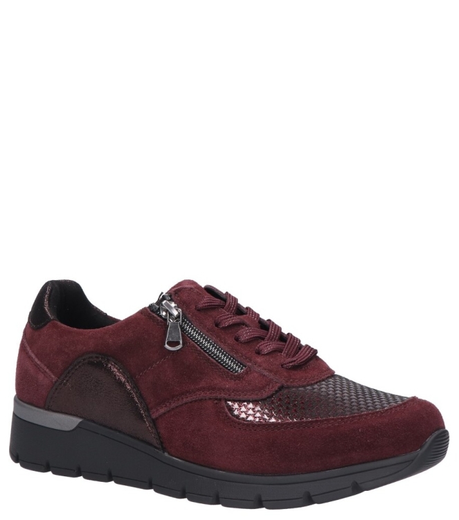 Waldlaufer sneaker <span>626K02 608 020 K-Ramona</span> 626K02 608 020 K-Ramona bordeaux - www.bremmerschoenen.nl - Bremmer Schoenen