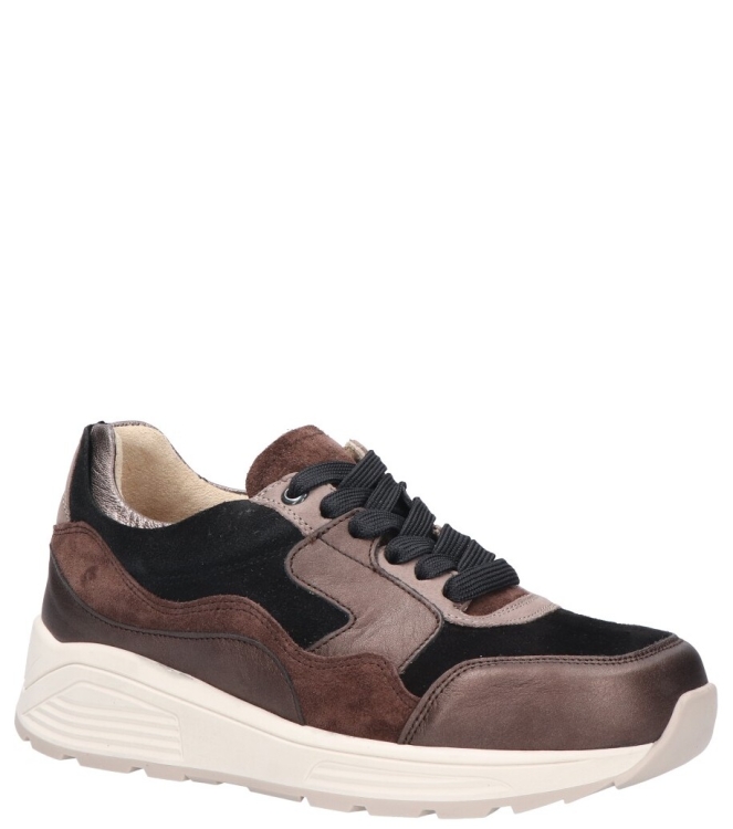 Nimco Nimco sneaker <span>70405.2 360 7005 Esther KX</span> 360 Dark Brown Combi Nimco sneaker <span>70405.2 360 7005 Esther KX</span> 70405.2 360 7005 Esther KX bruin - www.bremmerschoenen.nl - Bremmer Schoenen