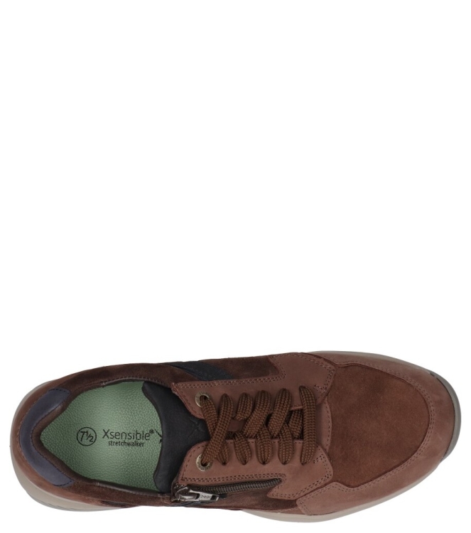 Xsensible Xsensible sneaker <span>30088.2 360 SWX14 HX</span> 360 Dark Brown Combi Xsensible sneaker <span>30088.2 360 SWX14 HX</span> 30088.2 360 SWX14 HX bruin - www.bremmerschoenen.nl - Bremmer Schoenen