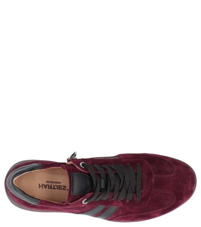 Hartjes Hartjes Sneaker <span>162.2106 86/01 Goa</span> 86/01 Aubergine- Schwartz Hartjes Sneaker <span>162.2106 86/01 Goa</span> 162.2106 86/01 Goa bordeaux - www.bremmerschoenen.nl - Bremmer Schoenen