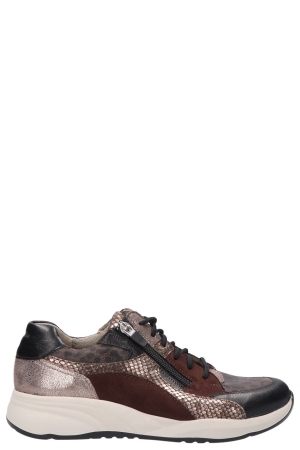 Durea 6318 608 2264 meerkleurig 2264 ZWART/TAUPE/D.BRUIN