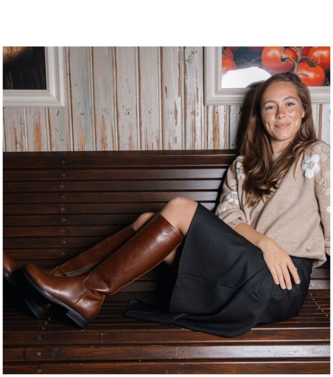 Durea laars <span>9845 832 1131</span> 9845 832 1131 cognac - www.bremmerschoenen.nl - Bremmer Schoenen