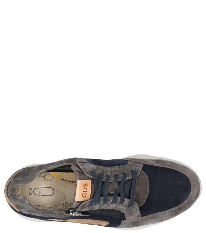Gijs sneaker <span>2164 118 2338</span> 2164 118 2338 grijs - www.bremmerschoenen.nl - Bremmer Schoenen