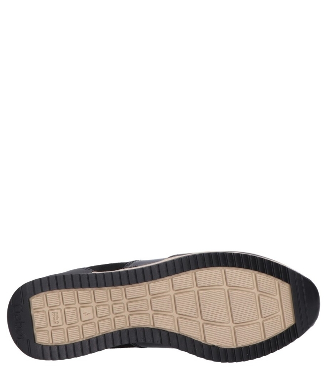 Gabor Gabor sneaker <span>6019.01.001</span> 001 black (gold) Gabor sneaker <span>6019.01.001</span> 6019.01.001 zwart - www.bremmerschoenen.nl - Bremmer Schoenen