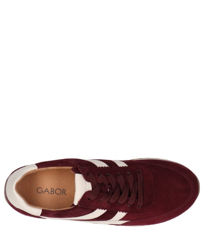 Gabor sneaker <span>6032.01.004</span> 6032.01.004 bordeaux - www.bremmerschoenen.nl - Bremmer Schoenen