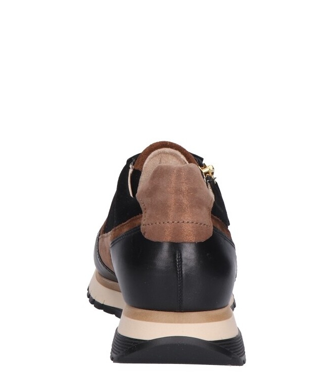 Gabor Gabor sneaker <span>6029.01.002</span> 002 black/whisky(gold) Gabor sneaker <span>6029.01.002</span> 6029.01.002 zwart - www.bremmerschoenen.nl - Bremmer Schoenen