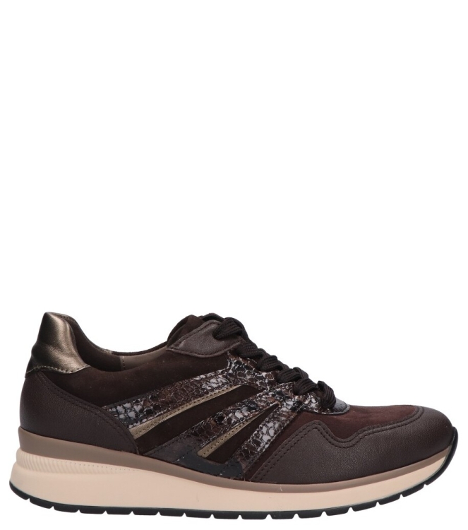 Gabor Gabor sneaker <span>6020.01.003</span> 003 mocca/cacao Gabor sneaker <span>6020.01.003</span> 6020.01.003 bruin - www.bremmerschoenen.nl - Bremmer Schoenen