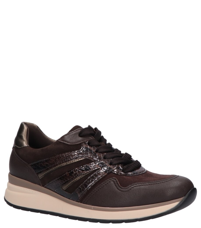 Gabor Gabor sneaker <span>6020.01.003</span> 003 mocca/cacao Gabor sneaker <span>6020.01.003</span> 6020.01.003 bruin - www.bremmerschoenen.nl - Bremmer Schoenen