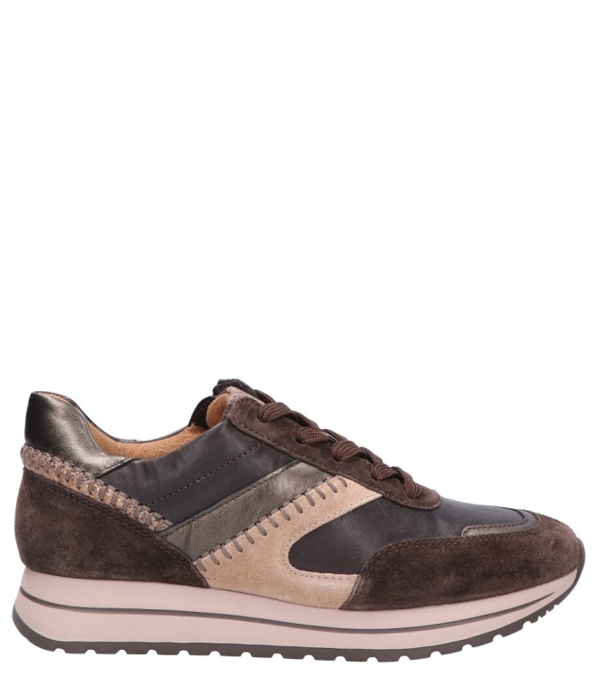 Gabor Gabor sneaker <span>6031.01.001</span> 001 mocca/sand Gabor sneaker <span>6031.01.001</span> 6031.01.001 bruin - www.bremmerschoenen.nl - Bremmer Schoenen