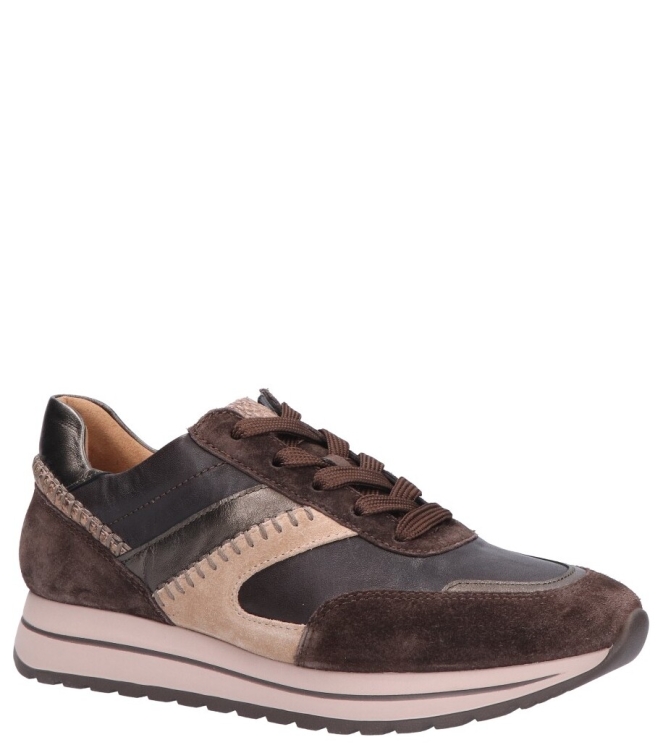 Gabor Gabor sneaker <span>6031.01.001</span> 001 mocca/sand Gabor sneaker <span>6031.01.001</span> 6031.01.001 bruin - www.bremmerschoenen.nl - Bremmer Schoenen