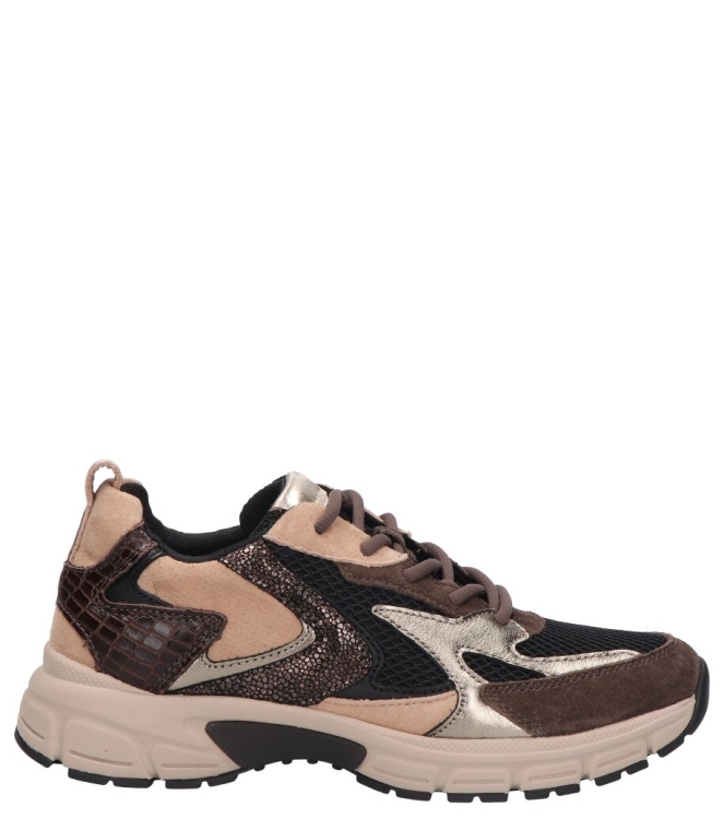 Gabor Gabor sneaker <span>6005.01.007</span> 007 black/brown/sand c Gabor sneaker <span>6005.01.007</span> 6005.01.007 bruin - www.bremmerschoenen.nl - Bremmer Schoenen