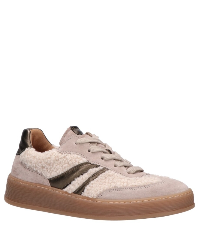 Gabor Gabor sneaker <span>6018.01.004</span> 004 panna/silk/cacao Gabor sneaker <span>6018.01.004</span> 6018.01.004 beige - www.bremmerschoenen.nl - Bremmer Schoenen
