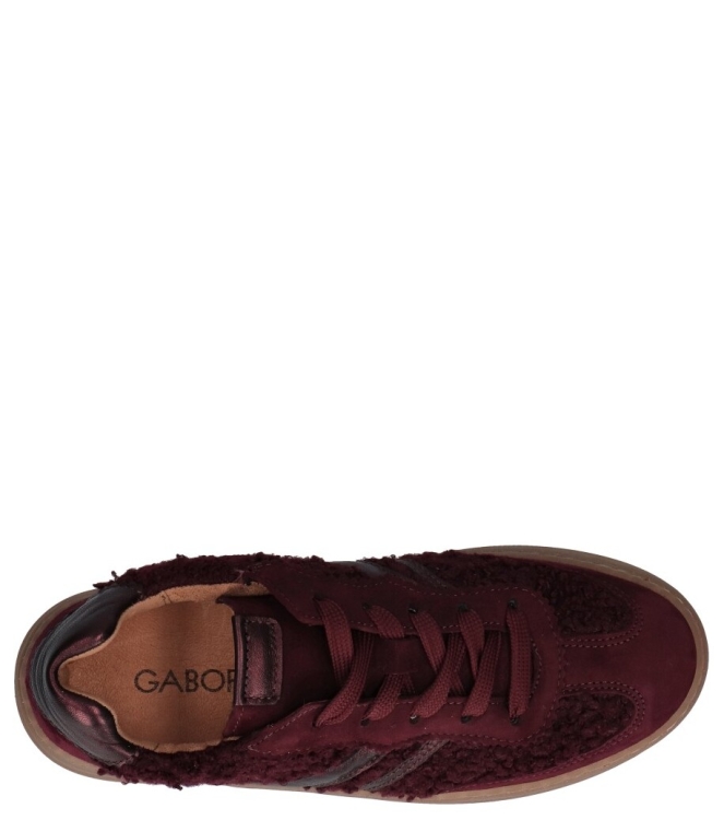Gabor Gabor sneaker <span>6018.01.008</span> 008 mulberry Gabor sneaker <span>6018.01.008</span> 6018.01.008 bordeaux - www.bremmerschoenen.nl - Bremmer Schoenen
