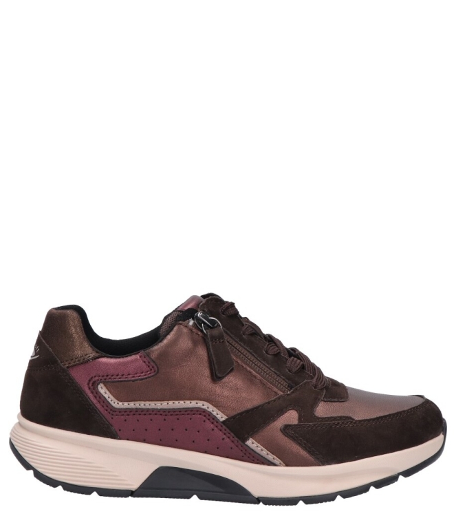 Gabor Gabor sneaker <span>0106.01.016</span> 016 noce/mocca kombi Gabor sneaker <span>0106.01.016</span> 0106.01.016 bruin - www.bremmerschoenen.nl - Bremmer Schoenen