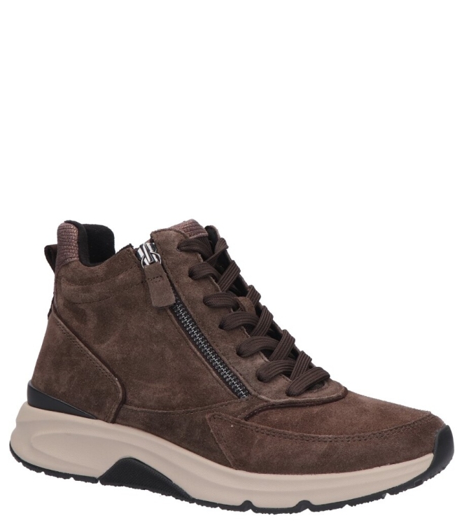 Gabor Gabor sneaker <span>0803.02.006</span> 006 engl.brown (Micro) Gabor sneaker <span>0803.02.006</span> 0803.02.006 bruin - www.bremmerschoenen.nl - Bremmer Schoenen