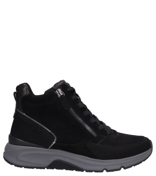 Gabor Gabor sneaker <span>0803.02.002</span> 002 schw/anthr.(Micro) Gabor sneaker <span>0803.02.002</span> 0803.02.002 zwart - www.bremmerschoenen.nl - Bremmer Schoenen