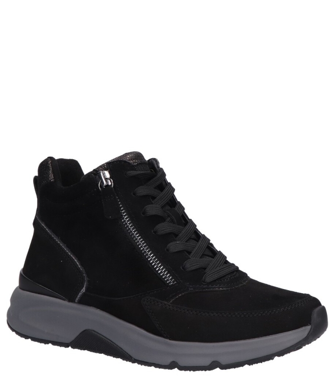 Gabor Gabor sneaker <span>0803.02.002</span> 002 schw/anthr.(Micro) Gabor sneaker <span>0803.02.002</span> 0803.02.002 zwart - www.bremmerschoenen.nl - Bremmer Schoenen