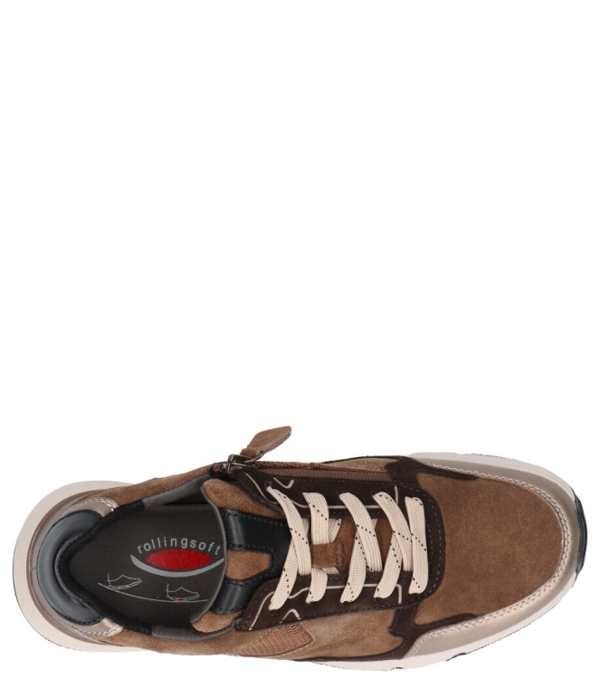 Gabor Gabor sneaker <span>0103.02.007</span> 007 whisky/mutaro k. Gabor sneaker <span>0103.02.007</span> 0103.02.007 cognac - www.bremmerschoenen.nl - Bremmer Schoenen