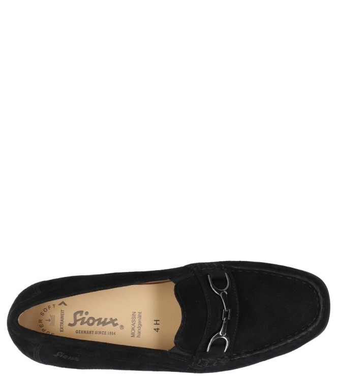 Sioux instapper <span>40160 Cortizia 738 H</span> 40160 Cortizia 738 H zwart - www.bremmerschoenen.nl - Bremmer Schoenen